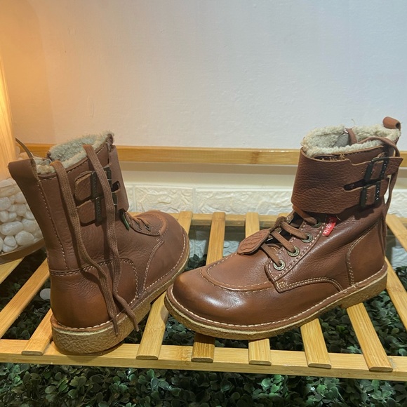 Kickers Brown Boots. Size- 38 - Picture 6 of 13
